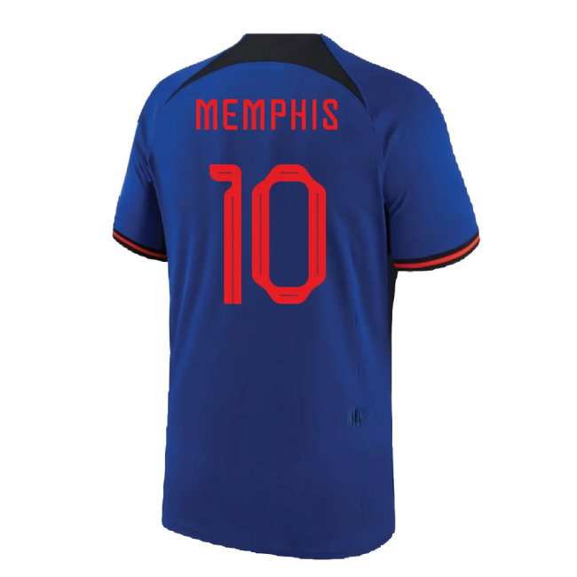 2022-2023 Holland Away Shirt (MEMPHIS 10)-SoccerKits Hub | Buy Soccer Jerseys Online